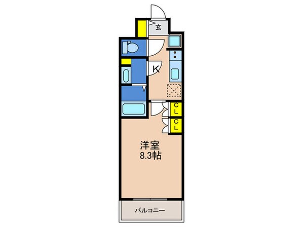 神戸元町Noahの物件間取画像